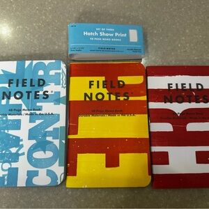 Field Notes Hatch Show Print
